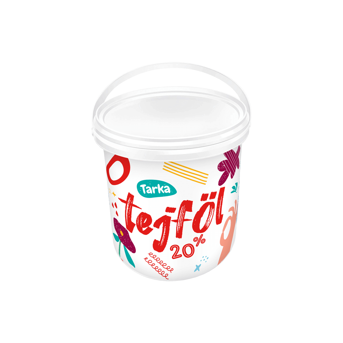 Tarka tejföl 20 % 850g